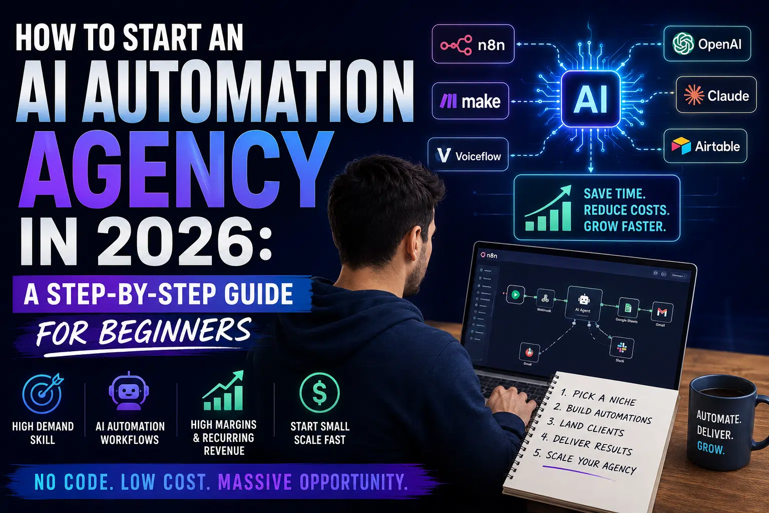 how-to-start-ai-automation-agency-cover