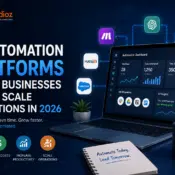 AI automation platforms small businesses use to scale operations in 2026