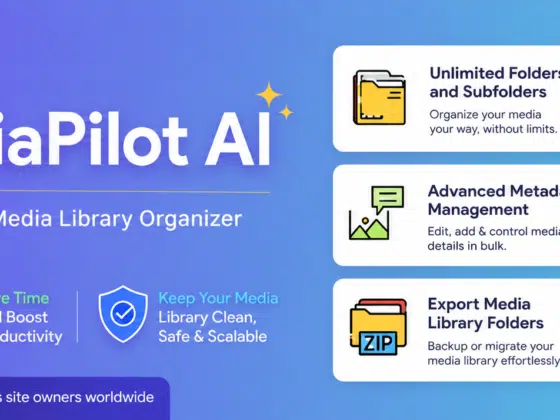 MediaPilot AI: The WordPress Media Library Plugin
